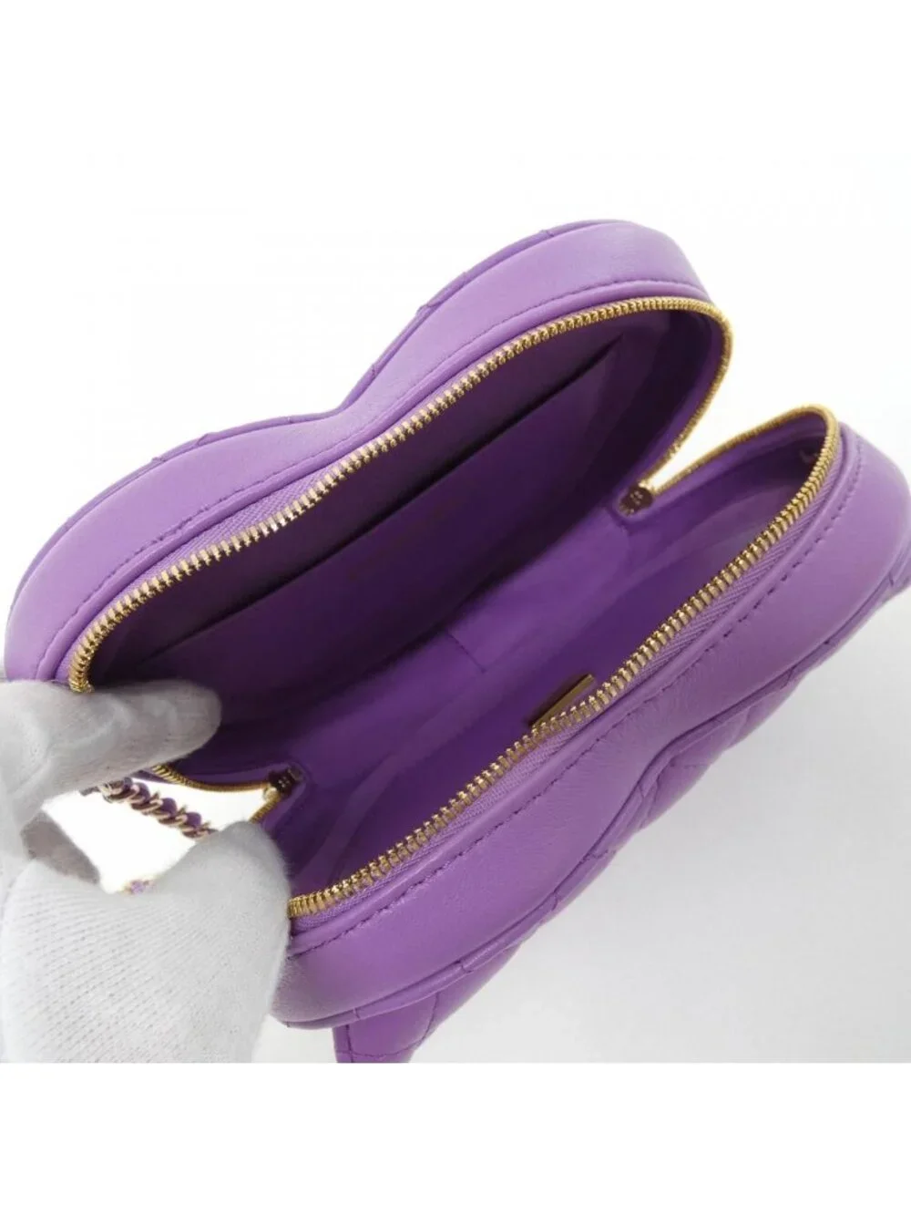 Chanel Shoulder Bag Purple